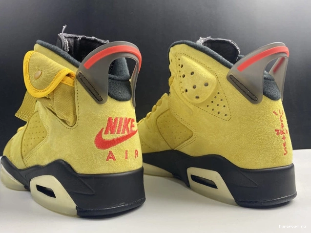 X AIR CN1084-300 TRAVIS 6 SCOTT JORDAN YELLOW 1104